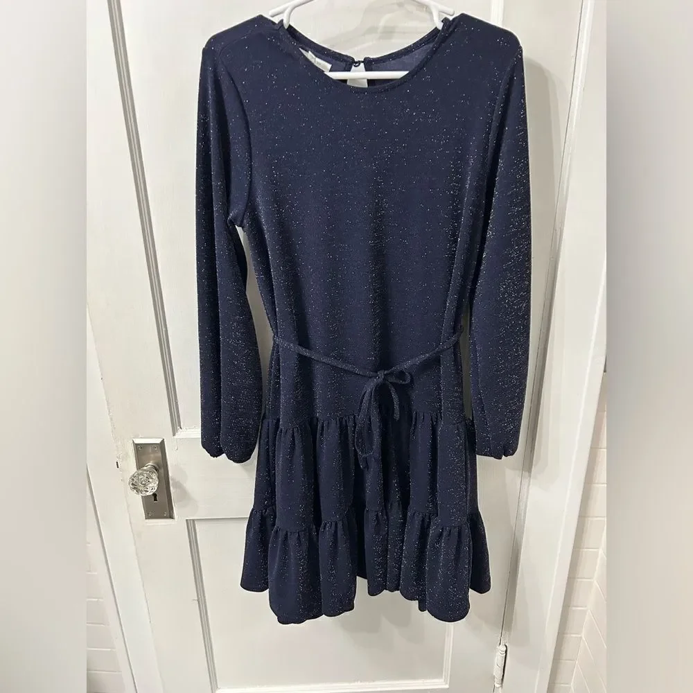 Maurices Blue sparkly dress